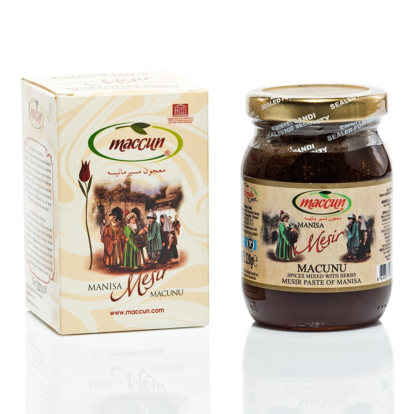 220 Gr Kavanoz Mesir Macun